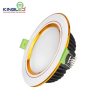 Đèn LED âm trần Downlight mặt phẳng viền màu Diamond KingLED