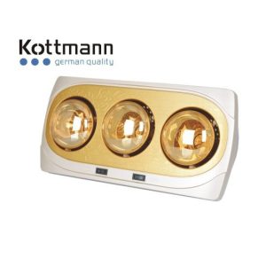 Đèn sưởi nhà tắm treo tường Kottmann 3 bóng K3B-NV 