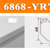 Thanh nhôm định hình 6868-VL-YR714