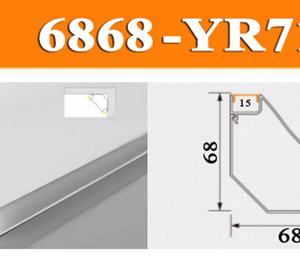 Thanh nhôm định hình 6868-VL-YR714