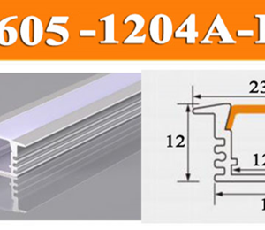 Thanh nhôm định hình 605-VL-1204A-B