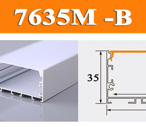 Thanh nhôm định hình 7635M-VL-B
