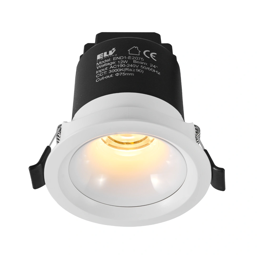 Đèn LED âm trần chóng loá END1-E2075 ELV loại chỉnh hướng