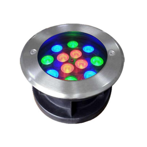 Đèn âm đất tròn 12x1W RGB UG-AS12R Vinaled
