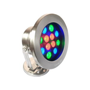 Đèn dưới nước 12W đa sắc có điều khiển mẫu C UW-CS12RC Vinaled