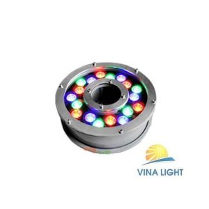Đèn LED âm nước bánh xe ĐỔI MÀU 18W