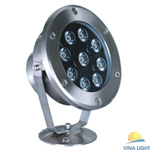 Đèn LED âm nước 9W VNL-AN-902 (Đỏ/Xanh lá/Xanh blue)